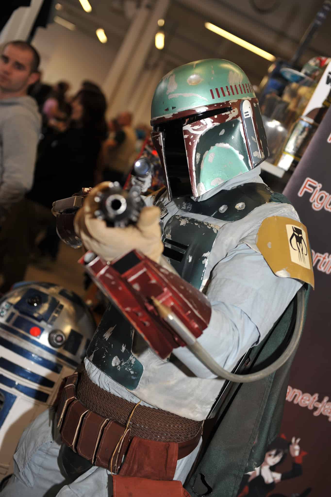 Star Wars Kopfgeldjäger Cosplayer, Foto (c) Joanna Pianka