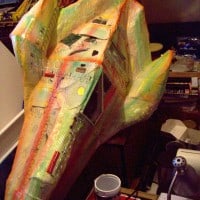 Raumschiffmodell Atlanticus