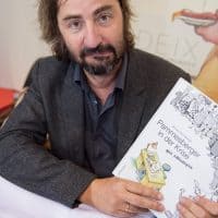 Pammesberger auf der Vienna COMIX. Foto Joanna Pianka