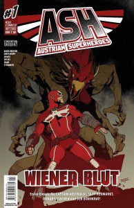 ASH - Austrian Superheroes mit Vienna COMIX Messe Variant-Cover