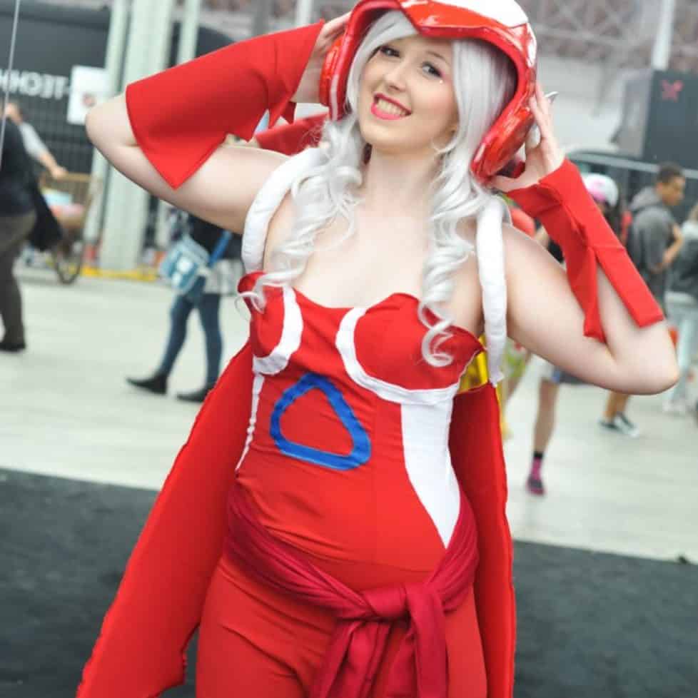 Cosplayerin auf der Vienna COMIX. Foto Karolina Doda