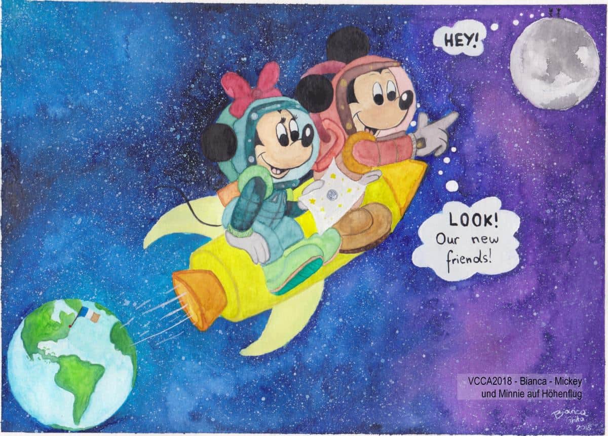 VCCA2018 - Bianca - Mickey und Minnie auf Höhenflug VCCA2018 - Bianca - Mickey und Minnie auf Höhenflug