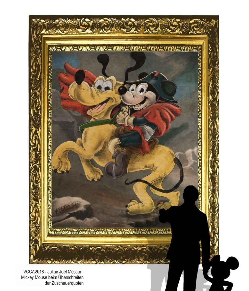 VCCA2018 - Julian Joel Messar - Mickey Mouse beim Überschreiten der Zuschauerquoten VCCA2018 - Julian Joel Messar - Mickey Mouse beim Überschreiten der Zuschauerquoten