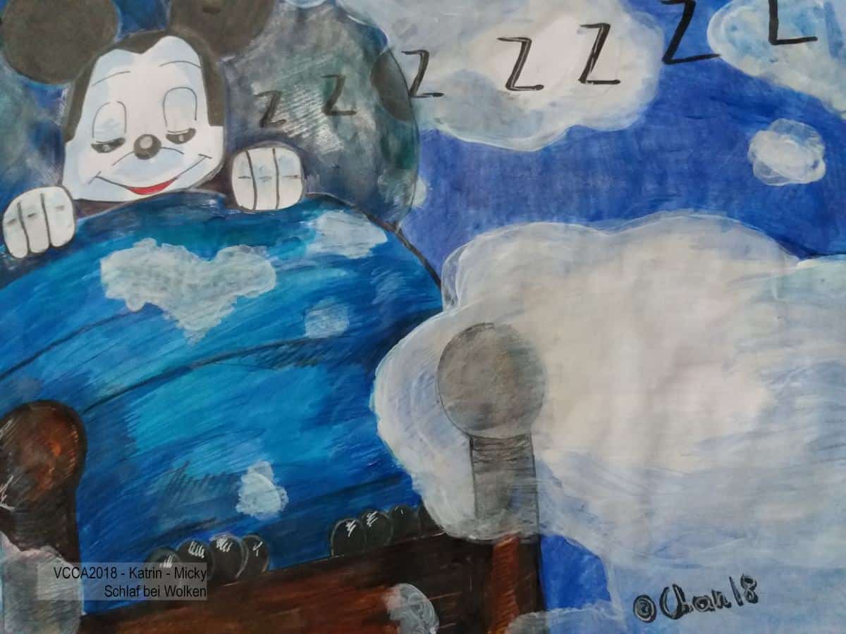VCCA2018 - Katrin - Micky Schlaf bei Wolken VCCA2018 - Katrin - Micky Schlaf bei Wolken