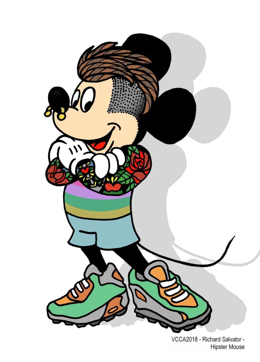 VCCA2018 - Richard Salvator - Hipster Mouse VCCA2018 - Richard Salvator - Hipster Mouse