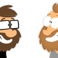 Haiko Hörnig und Joscha Sauer - Comicfiguren
