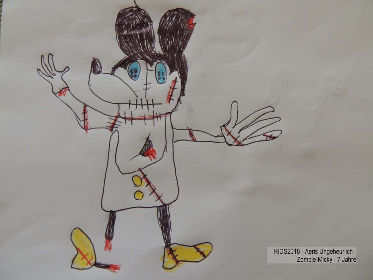 KIDS2018 - Aeris Ungeheurlich - Zombie-Micky - 7 Jahre KIDS2018 - Aeris Ungeheurlich - Zombie-Micky - 7 Jahre