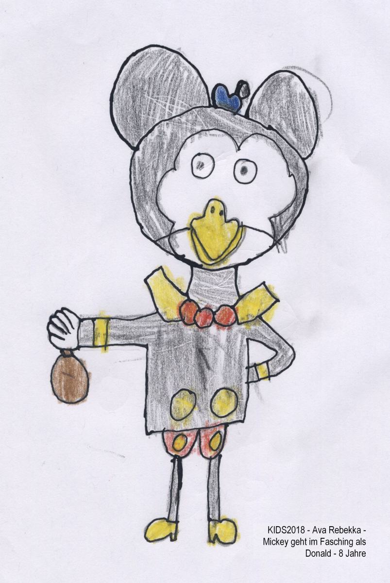 KIDS2018 - Ava Rebekka - Mickey geht im Fasching als Donald - 8 Jahre KIDS2018 - Ava Rebekka - Mickey geht im Fasching als Donald - 8 Jahre