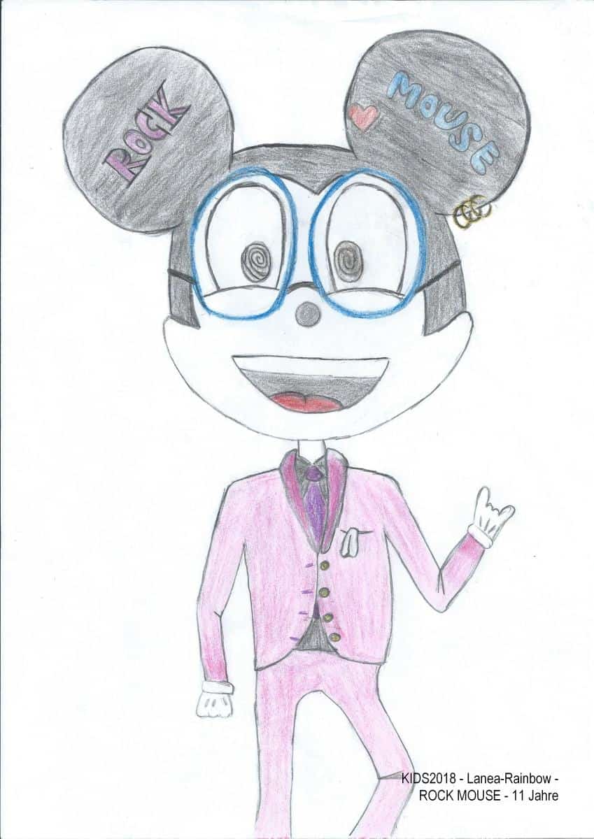 KIDS2018 - Lanea-Rainbow - ROCK MOUSE - 11 Jahre KIDS2018 - Lanea-Rainbow - ROCK MOUSE - 11 Jahre