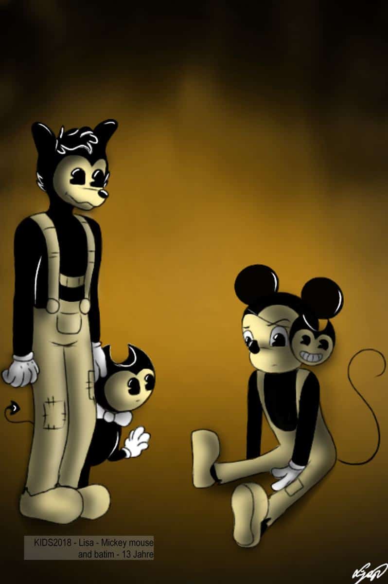 KIDS2018 - Lisa - Mickey mouse and batim - 13 Jahre KIDS2018 - Lisa - Mickey mouse and batim - 13 Jahre