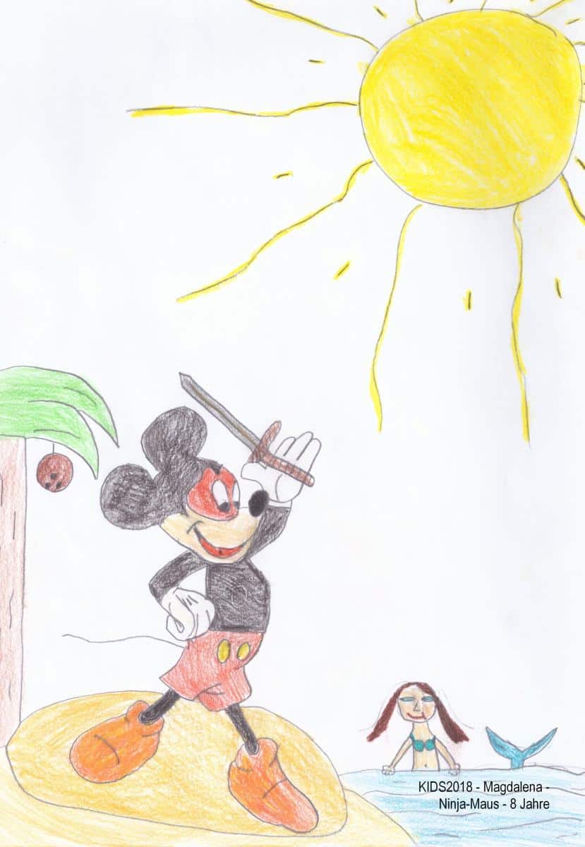 KIDS2018 - Magdalena - Ninja-Maus - 8 Jahre KIDS2018 - Magdalena - Ninja-Maus - 8 Jahre