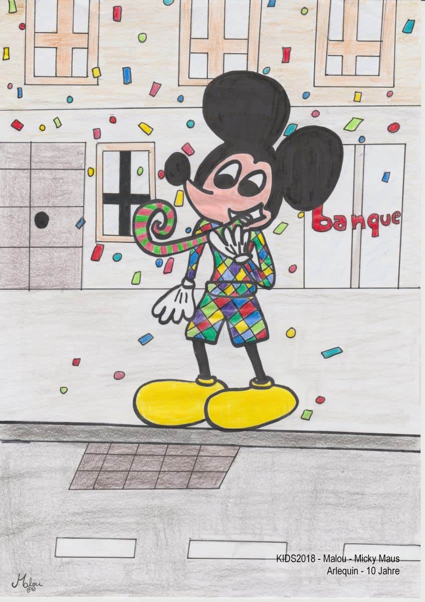 KIDS2018 - Malou - Micky Maus Arlequin - 10 Jahre KIDS2018 - Malou - Micky Maus Arlequin - 10 Jahre