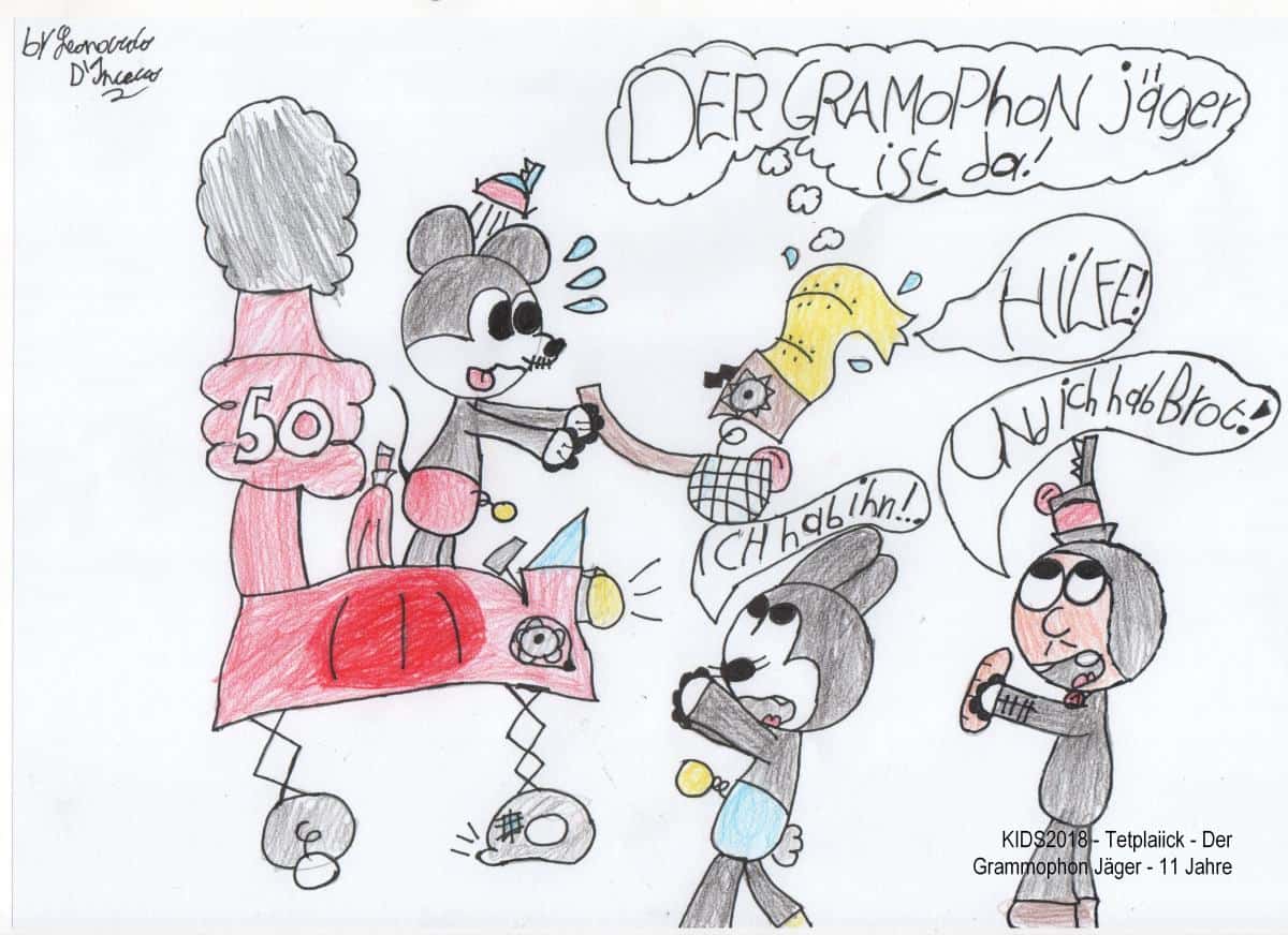 KIDS2018 - Tetplaiick - Der Grammophon Jäger - 11 Jahre KIDS2018 - Tetplaiick - Der Grammophon Jäger - 11 Jahre