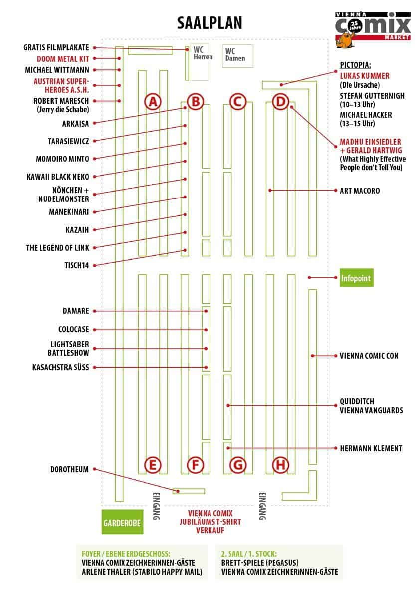 Saalplan Oktober 2018 MGC-Halle