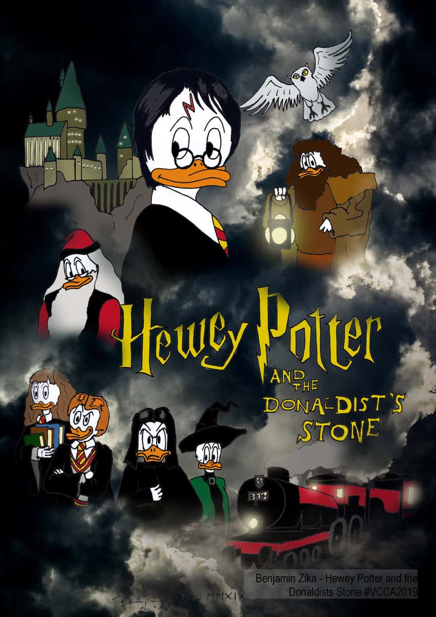 Benjamin Zika - Hewey Potter and the Donaldists Stone #VCCA2019 Benjamin Zika - Hewey Potter and the Donaldists Stone #VCCA2019