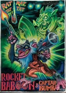 1. Platz Award Bild Bernie Luther - Rocket Baboon
