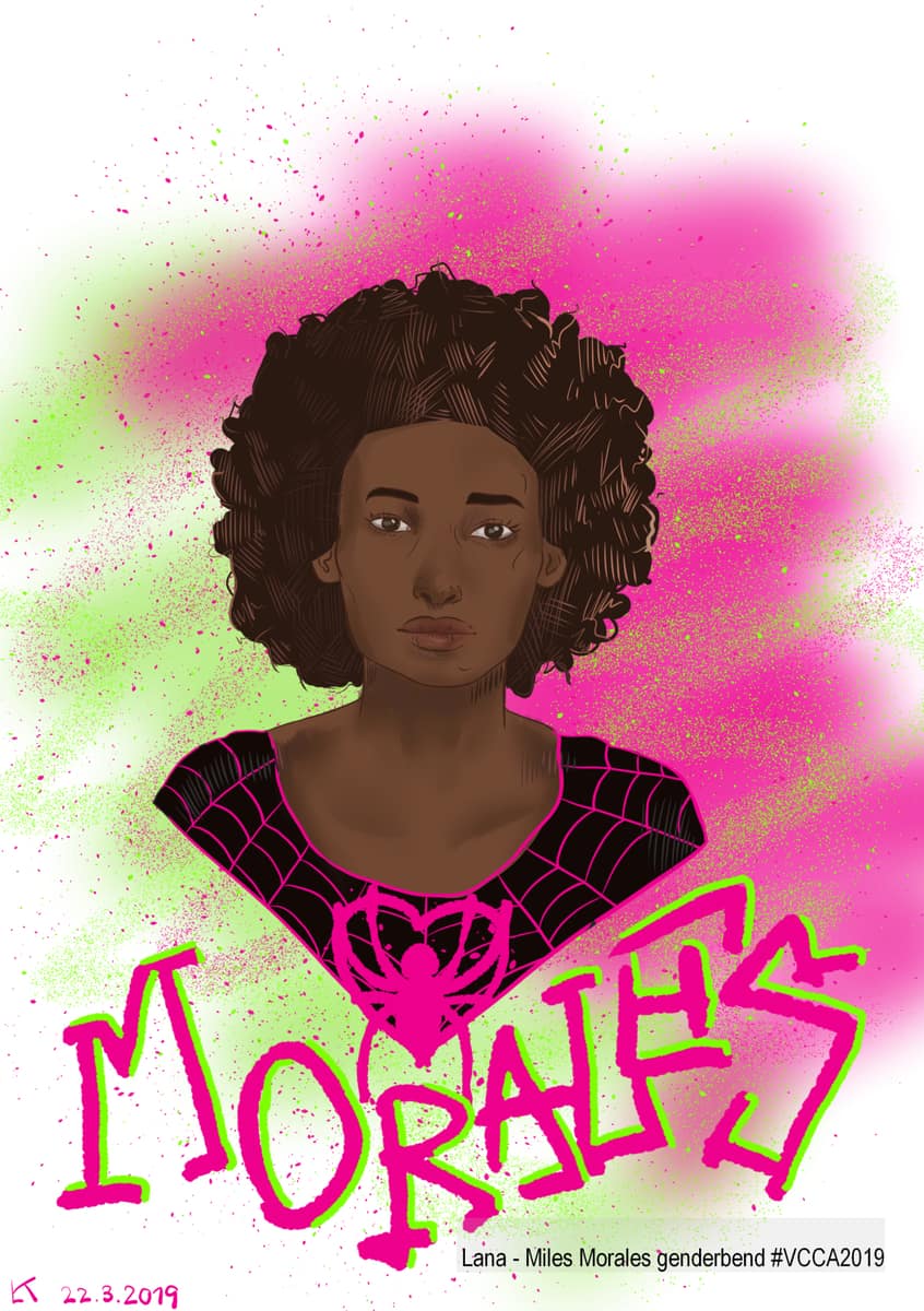 Lana - Miles Morales genderbend #VCCA2019 Lana - Miles Morales genderbend #VCCA2019