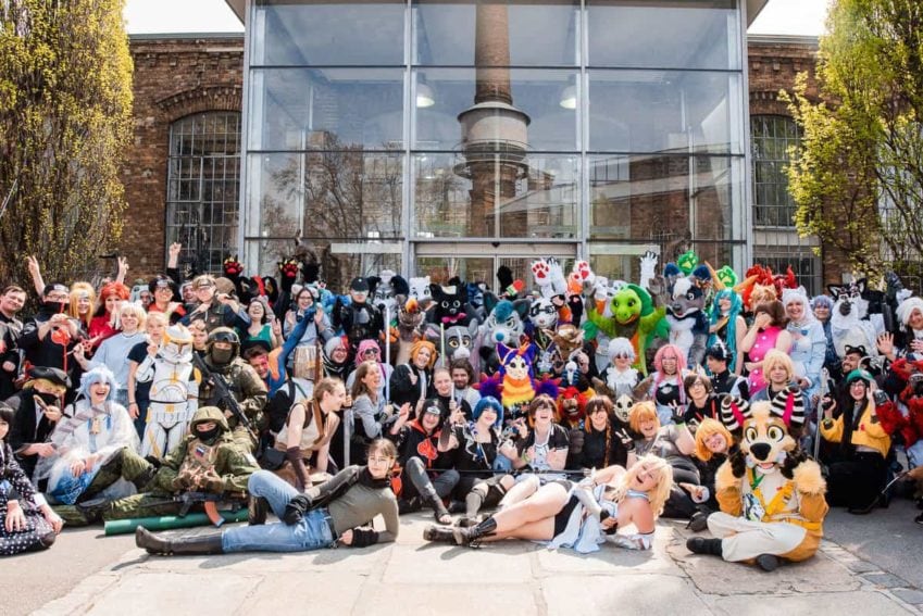 Cosplay-Gruppe